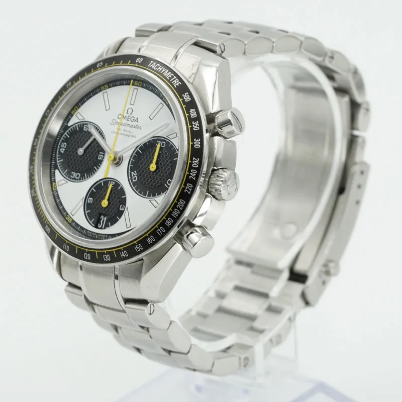 Omega Speedmaster Racing Chronograph 326.30.40.50.04.001 40mm White Dial