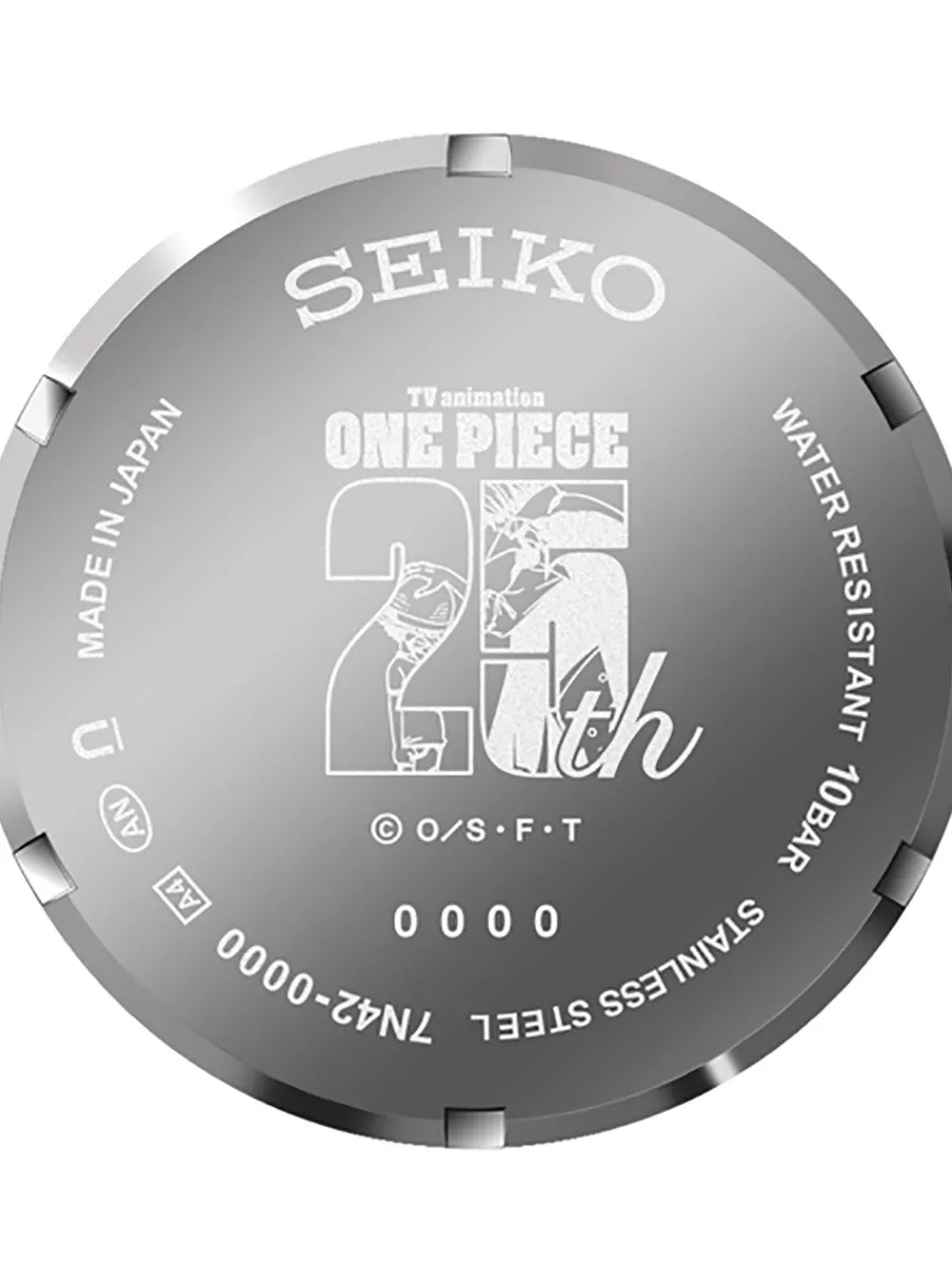 ONE PIECE ×  SEIKO TV ANIMATION ONE PIECE 25TH ANNIVERSARY WATCH EGGHEAD EDITION MADE IN JAPAN