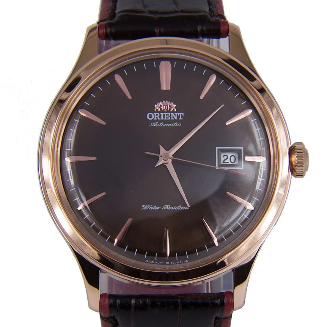 Orient Classic Bambino Brown Dial FAC08001T0 AC08001T Leather Watch