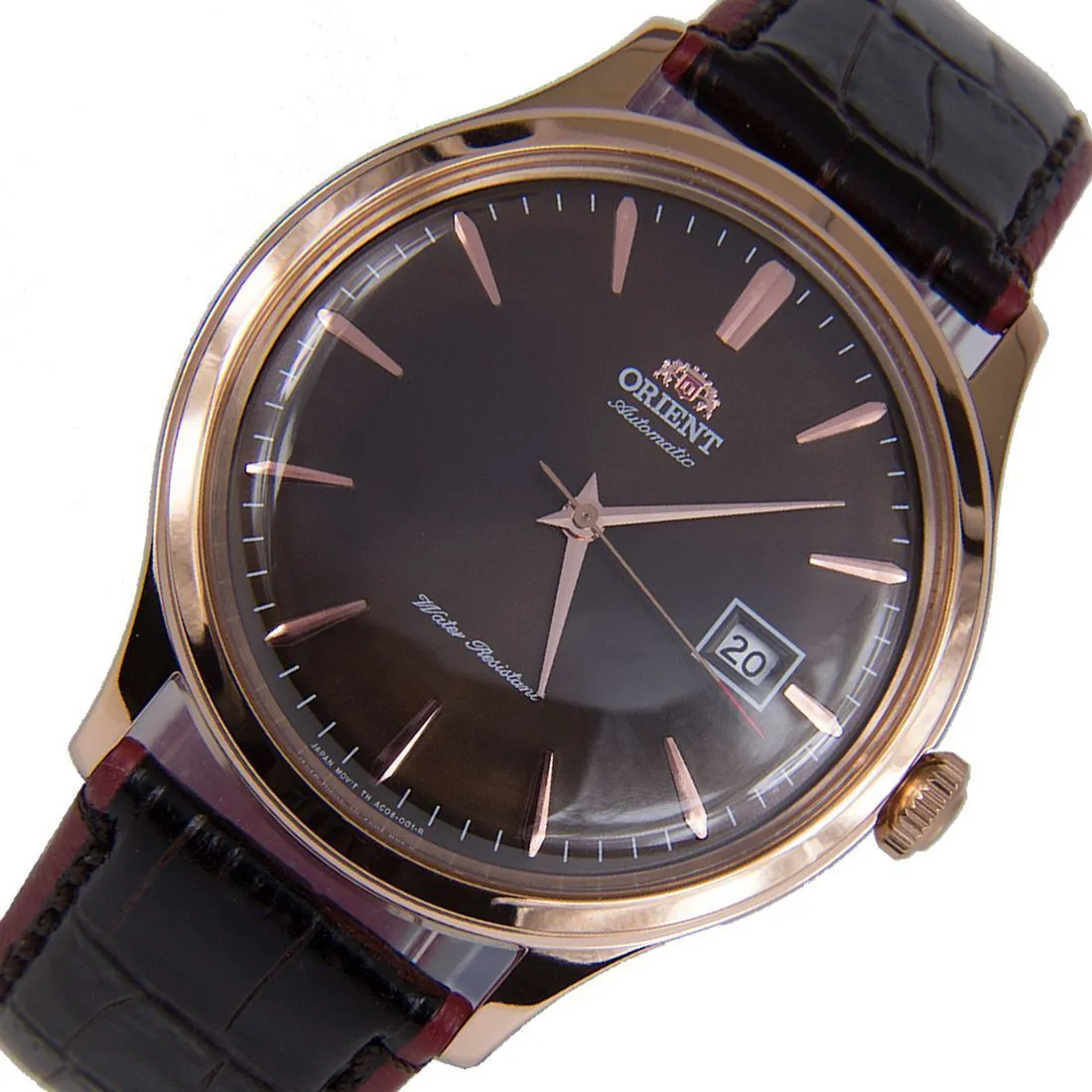 Orient Classic Bambino Brown Dial FAC08001T0 AC08001T Leather Watch