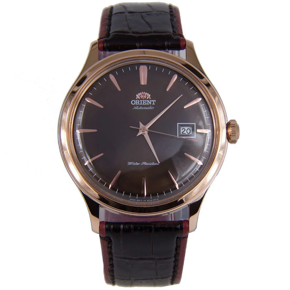 Orient Classic Bambino Brown Dial FAC08001T0 AC08001T Leather Watch