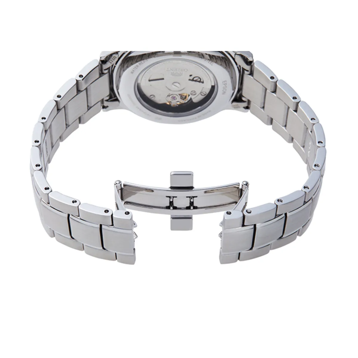 Orient RA-AG0028L Bambino Automatic Open Heart Blue Dial Mens Watch
