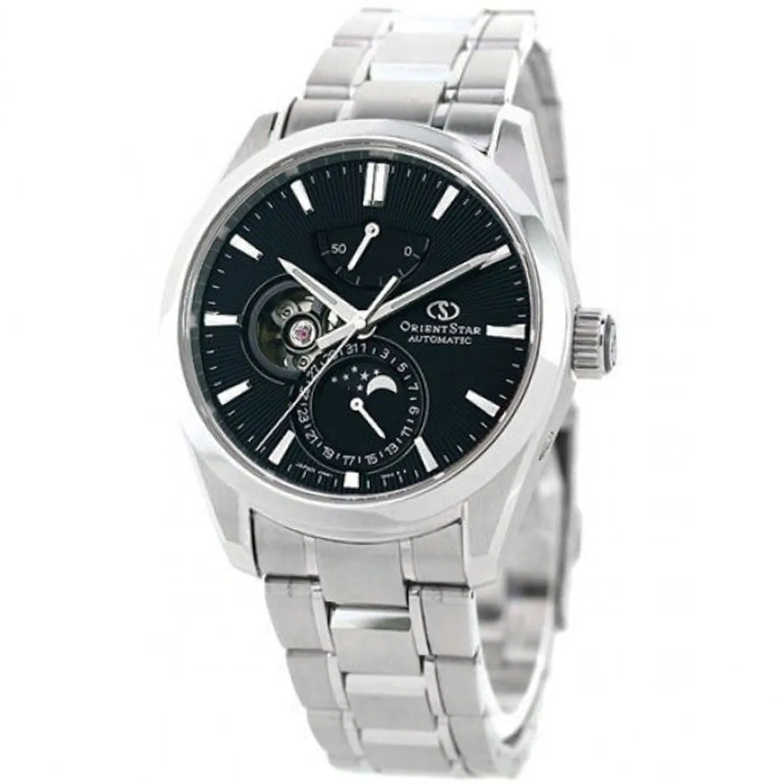 Orient Star Moon Phase Black Dial Classic Watch RE-AY0001B RE-AY0001B00B
