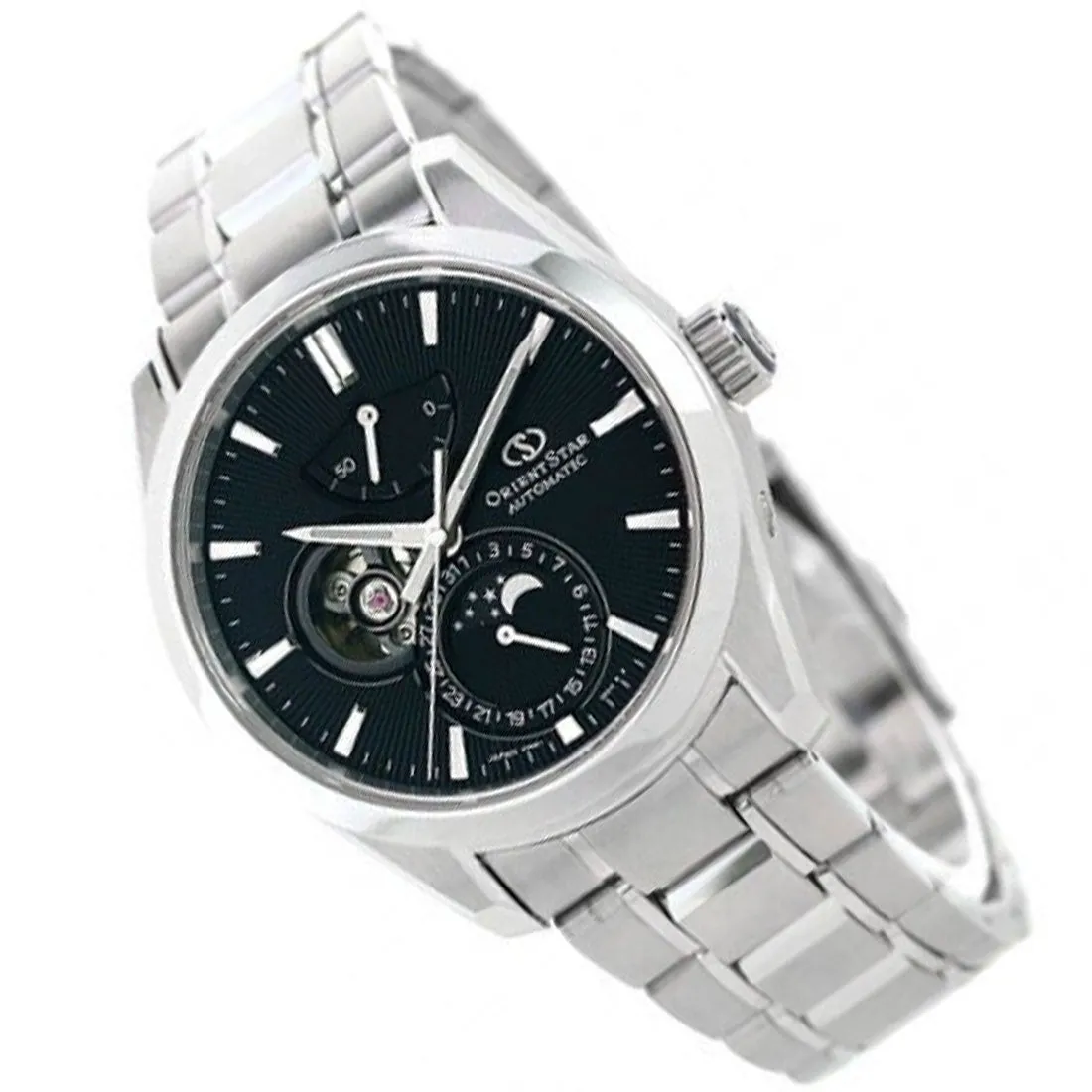 Orient Star Moon Phase Black Dial Classic Watch RE-AY0001B RE-AY0001B00B
