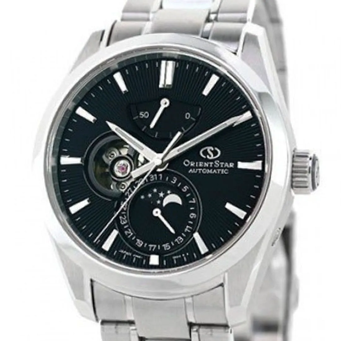 Orient Star Moon Phase Black Dial Classic Watch RE-AY0001B RE-AY0001B00B
