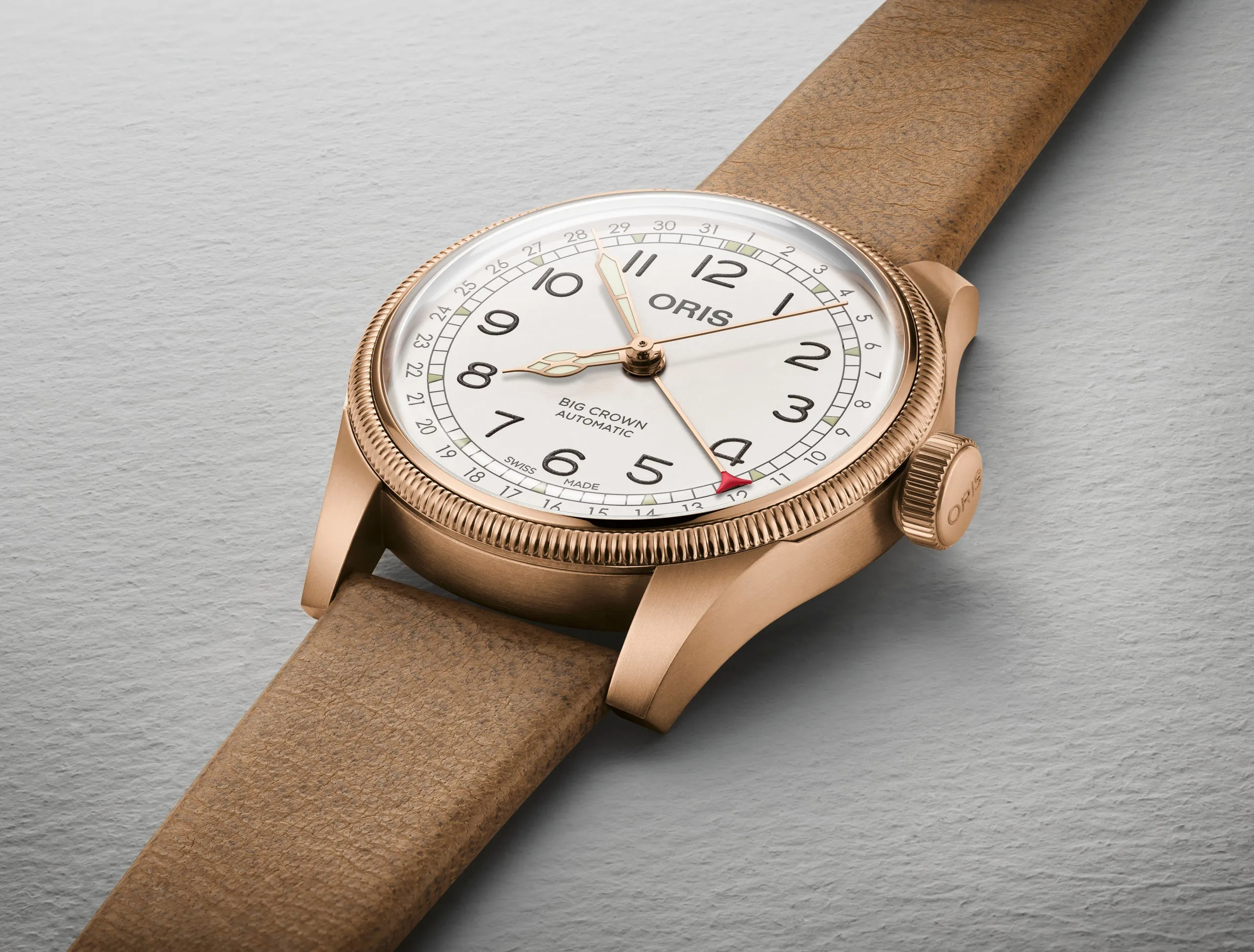 Oris Big Crown Pointer Date Bronze 40mm Father Time Limited Edition 01 754 7741 3161-Set