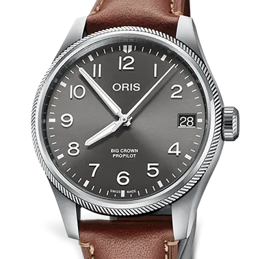 Oris Big Crown ProPilot Big Date Watch with Gray Dial, 41mm