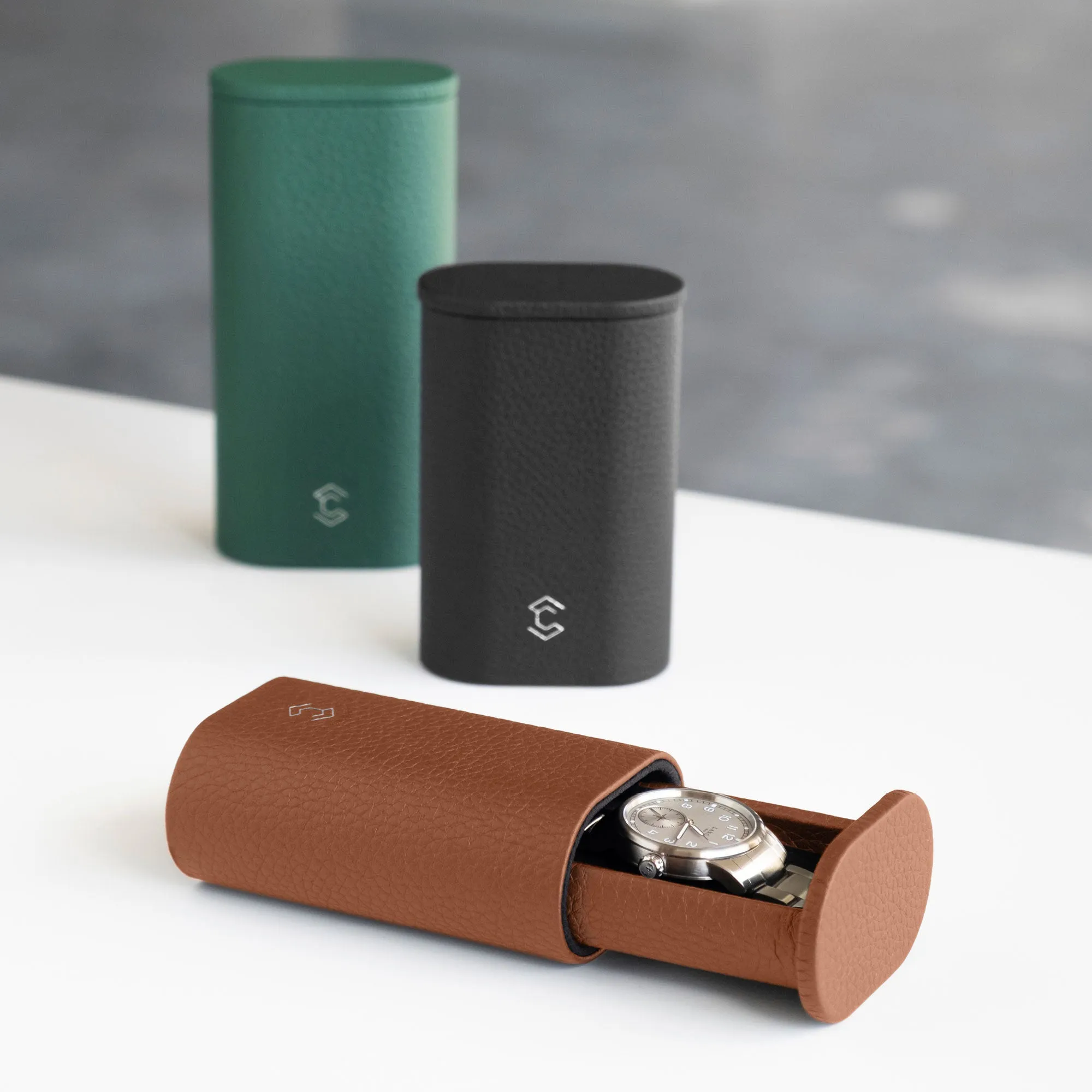 OSCAR 1 WATCH ROLL - TAN