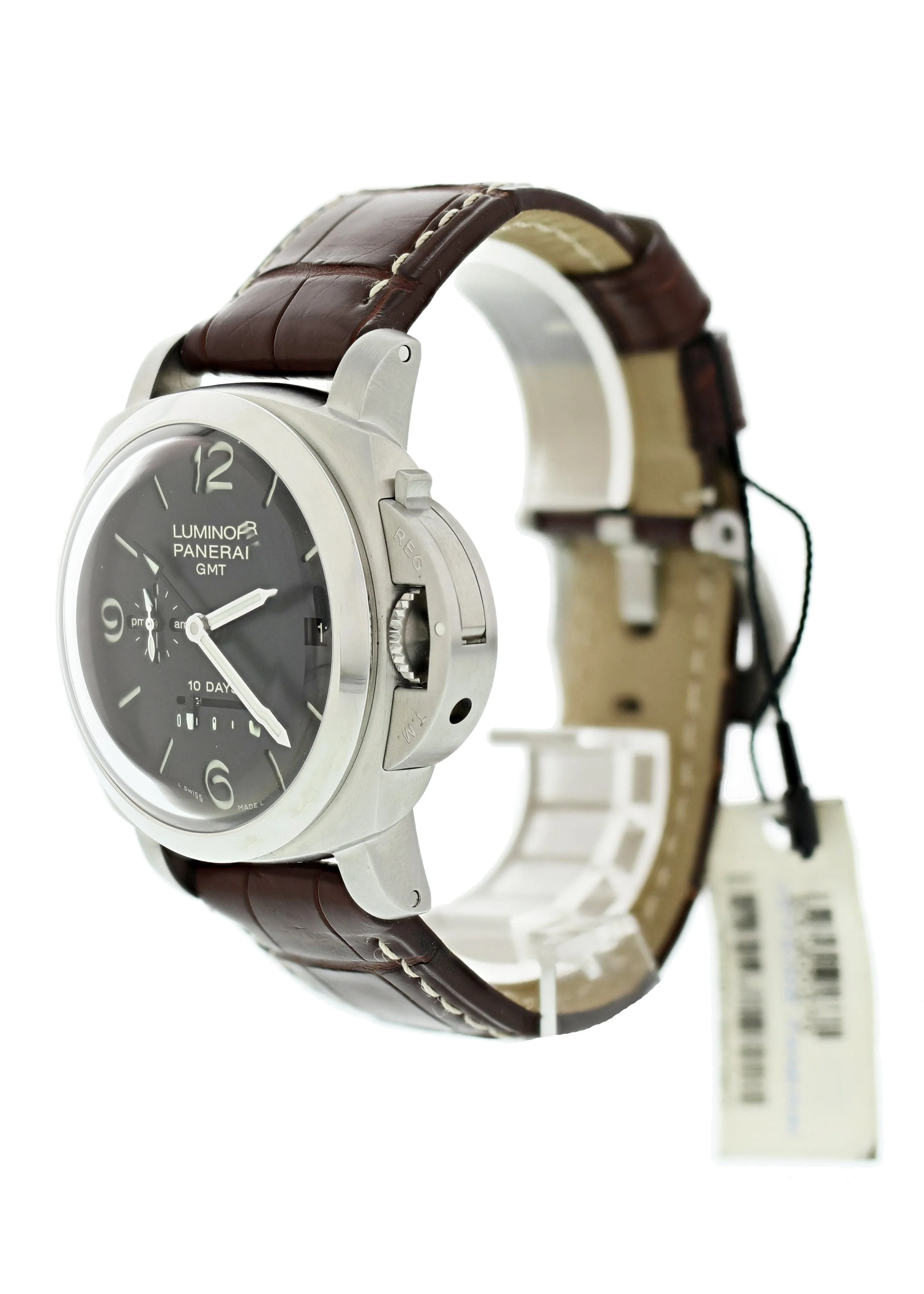 Panerai Luminor 1950 Acciaio PAM270 10 Days GMT Mens Watch