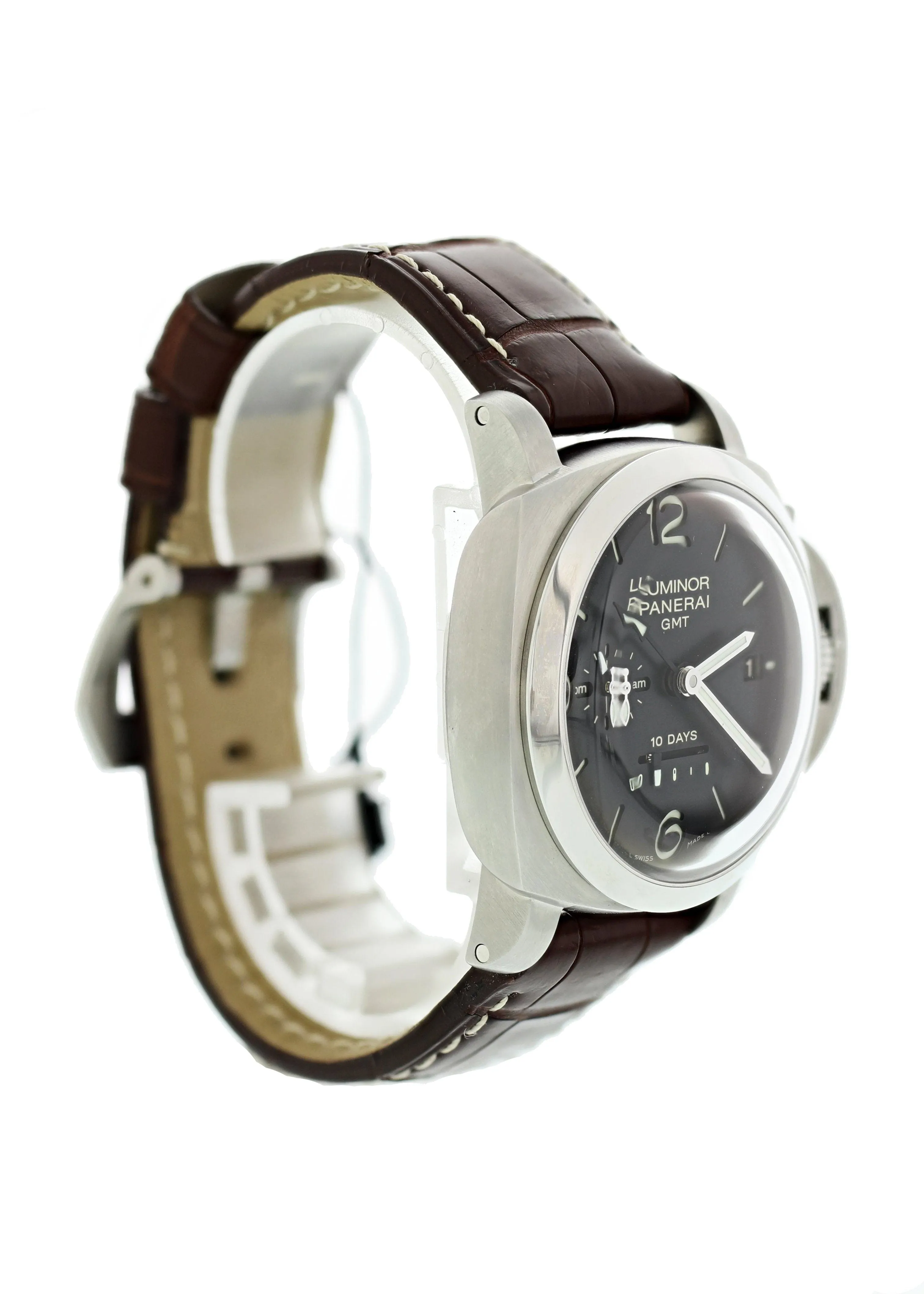 Panerai Luminor 1950 Acciaio PAM270 10 Days GMT Mens Watch