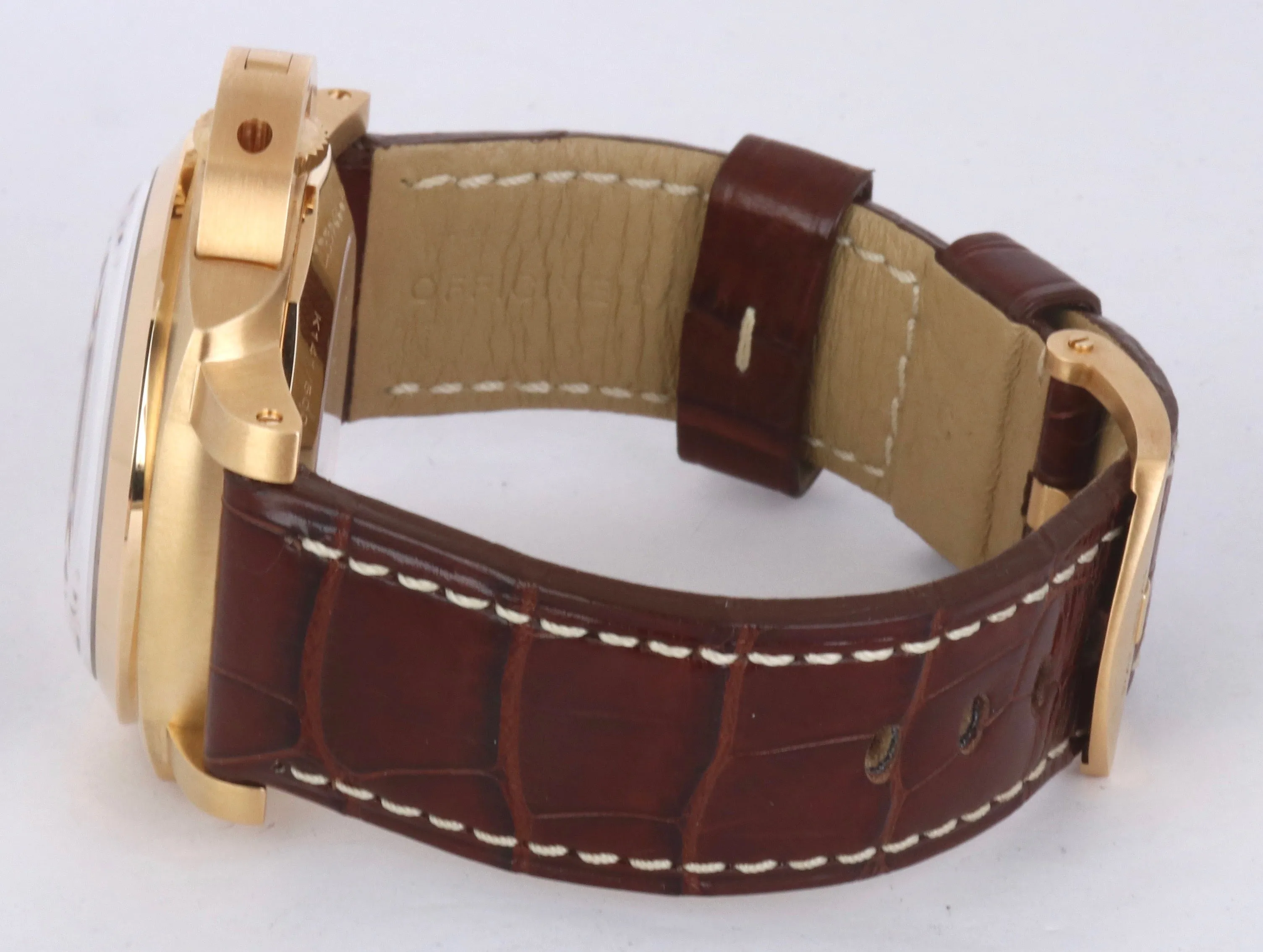 Panerai Luminor DOT DIAL GMT 1950 8 Days PAM00289 18K Rose Gold 44mm PAM 289