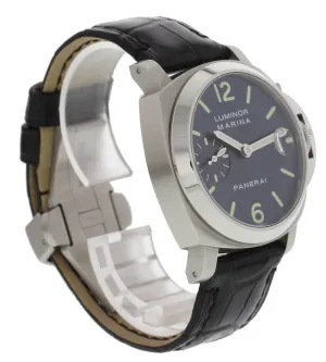Panerai Luminor Marina Pam70 Blue Dial Box & Papers