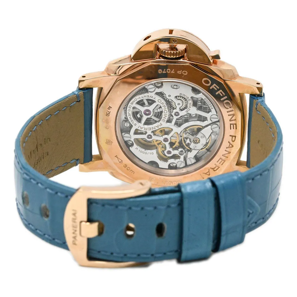 Panerai Men's Luminor Due Goldtech 42mm Anthracite Dial Watch Reference #: PAM00677