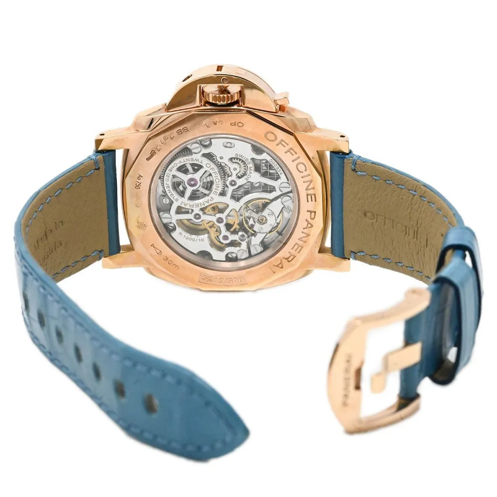 Panerai Men's Luminor Due Goldtech 42mm Anthracite Dial Watch Reference #: PAM00677
