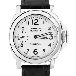 Panerai PAM 003 Luminor Marina White Stainless Steel 44mm Watch PAM00003