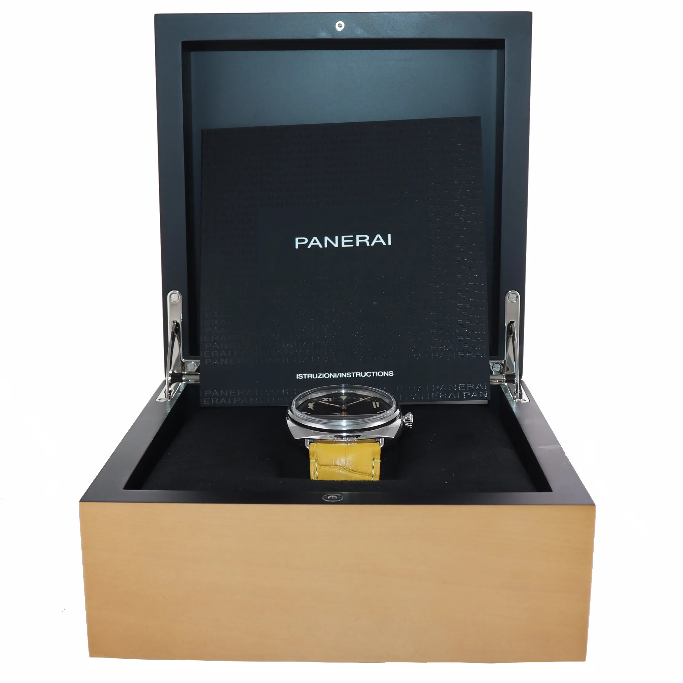 Panerai Radiomir California 3 Days PAM 424 47mm Steel Manual PAM00424 Watch