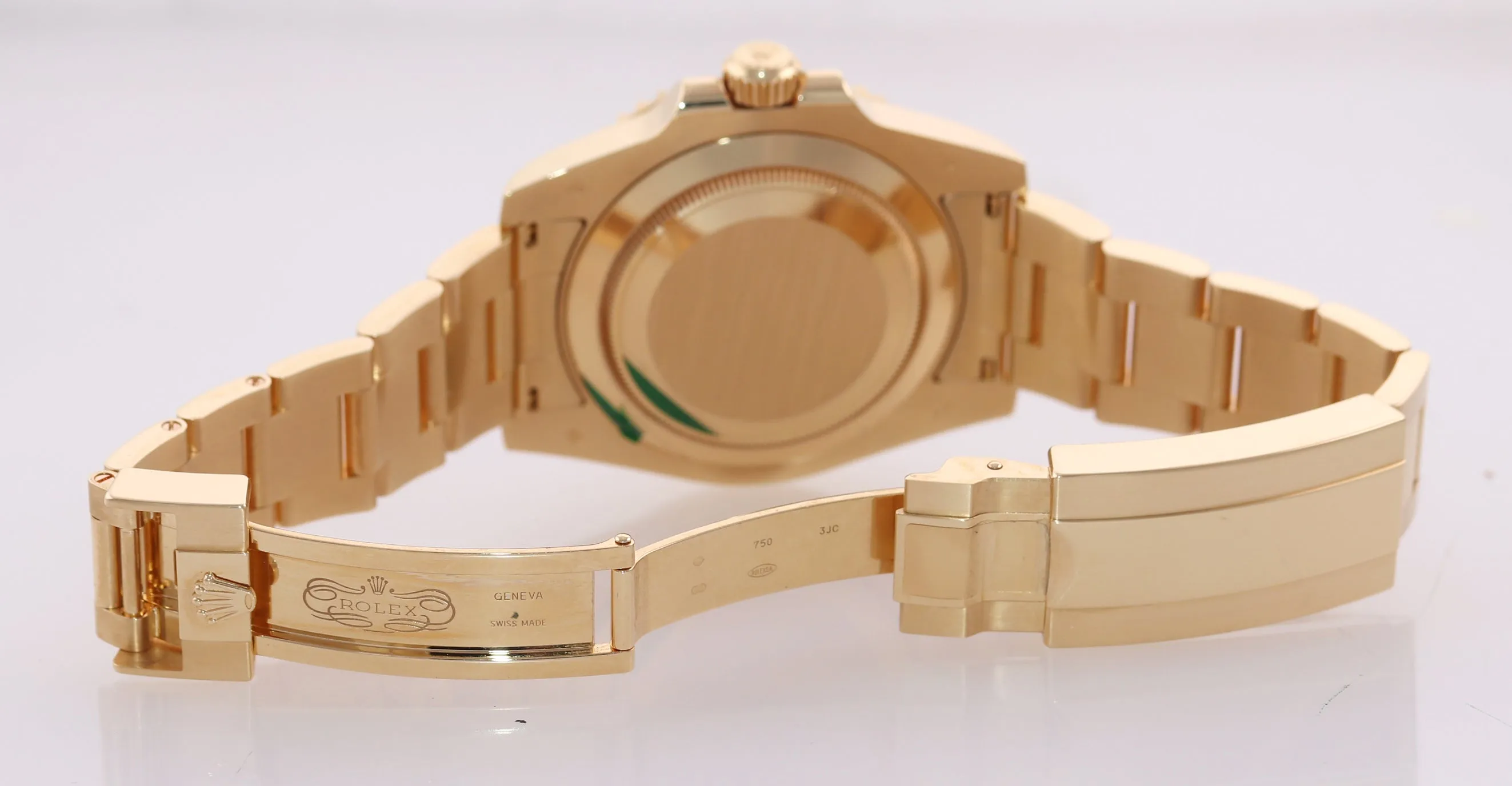 PAPERS 2016 Rolex Submariner Sunburst Blue 116618 Ceramic Yellow Gold Watch Box