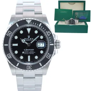 PAPERS 2021 PAPERS Rolex Submariner 41mm Ceramic 126610 Watch Box