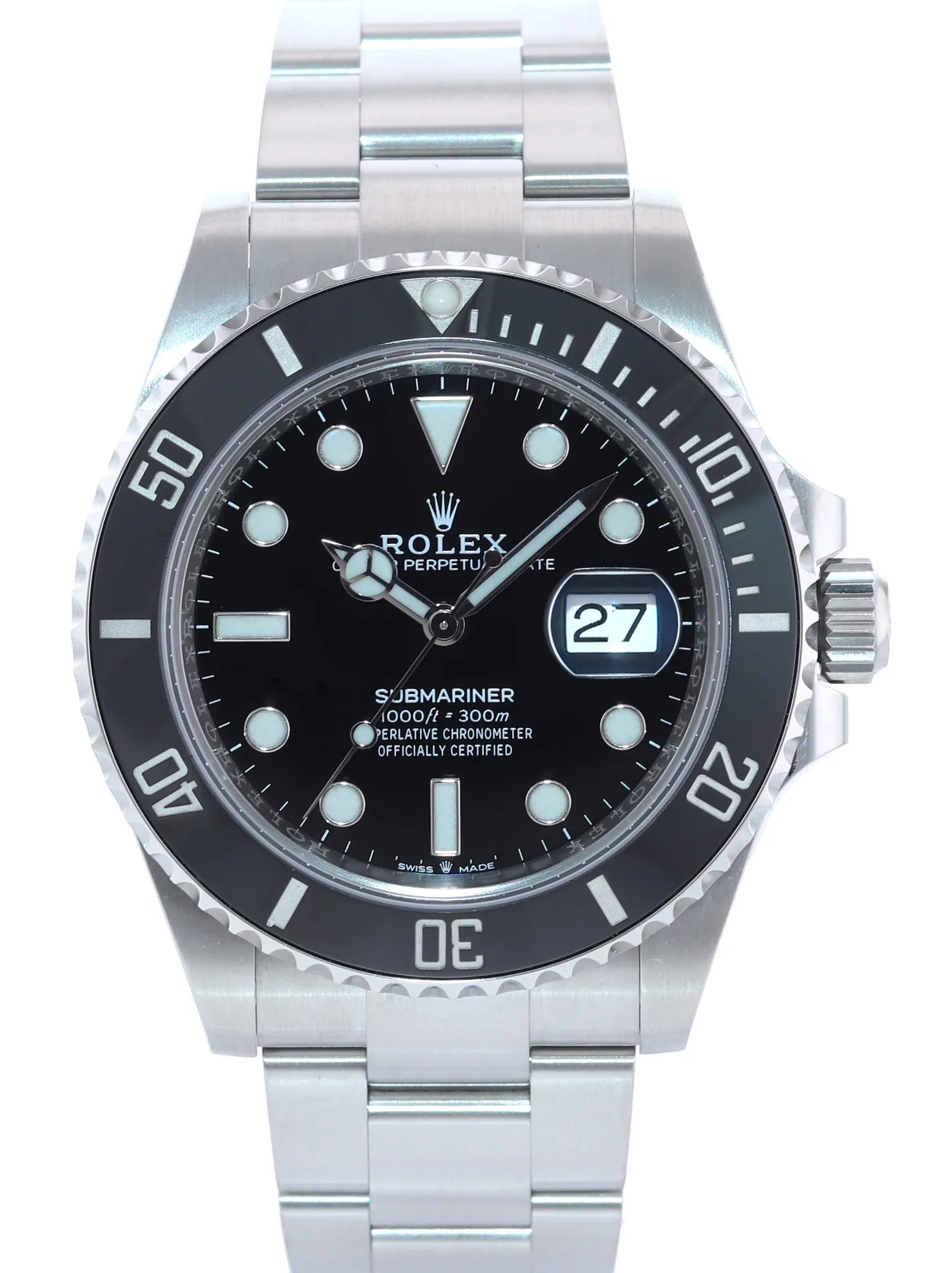 PAPERS 2021 PAPERS Rolex Submariner 41mm Ceramic 126610 Watch Box