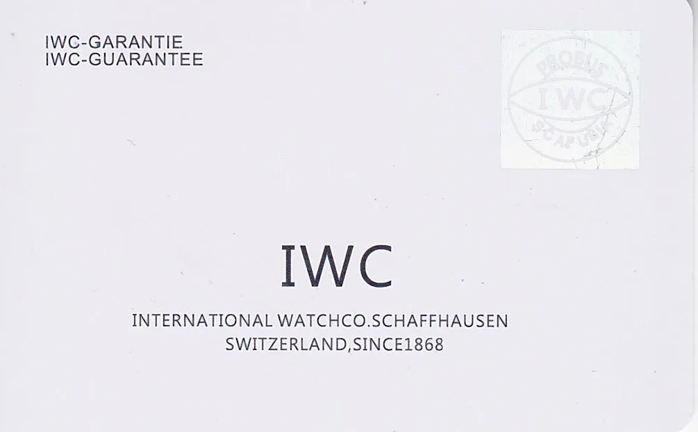 PAPERS IWC Portuguese Portugieser 150 Year Steel 41mm IW3716 Chronograph Watch