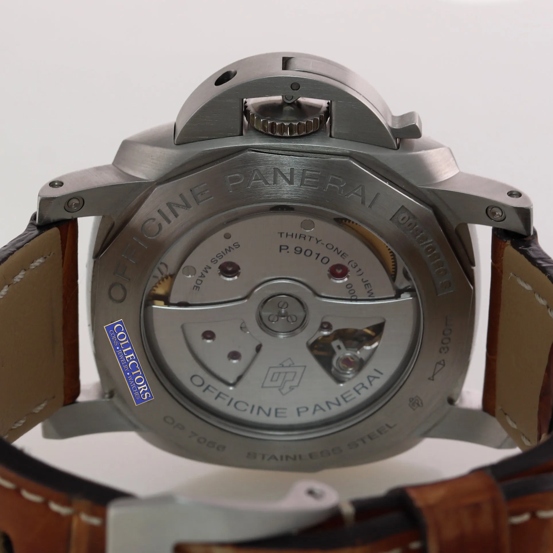 PAPERS Panerai Luminor Marina PAM01312 3 Days 1950 44 Steel Date PAM 1312 Watch