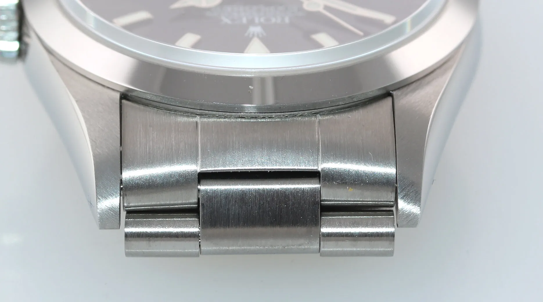 PAPERS Rolex Explorer I Black 36mm 14270 Steel Black TRITIUM Arabic Watch B