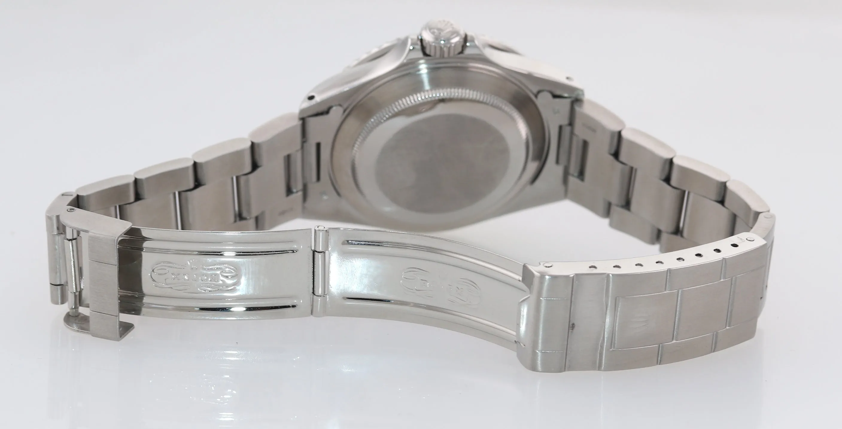 PAPERS Rolex Submariner Date 16610 Steel Black Tritium Dial 40mm Watch Box