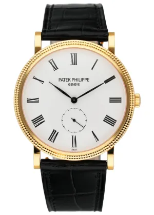 Patek Philippe Calatrava 5119J Mens Watch With Papers