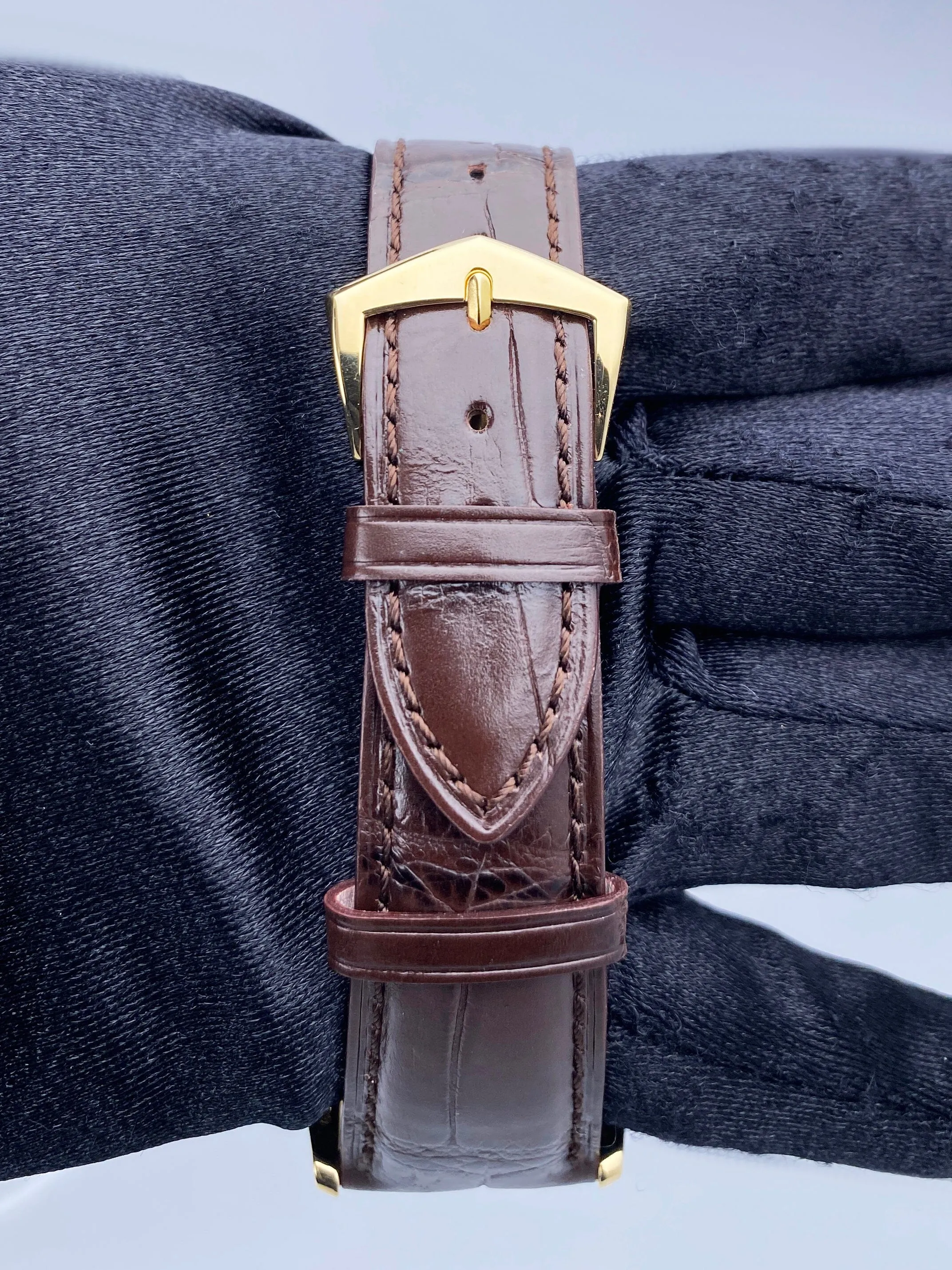 Patek Philippe Calatrava 5196J Tiffany Dial 18K Yellow Gold Mens Watch