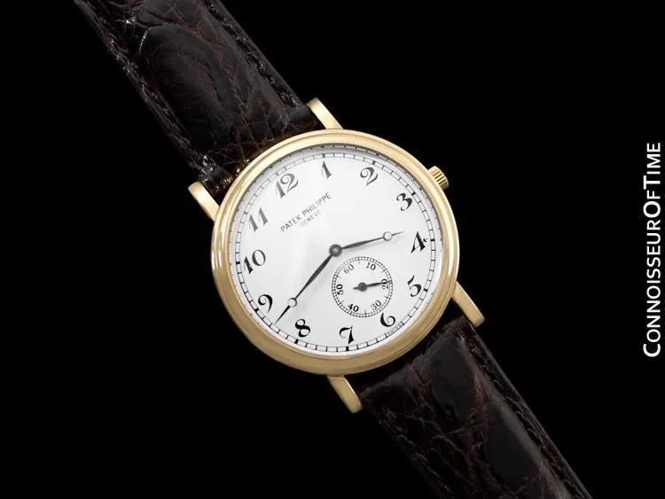 Patek Philippe Calatrava Mens Officer's Watch, Ref. 5022J - 18K Gold