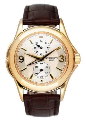 Patek Philippe Calatrava Travel Time 5134J Mens Watch