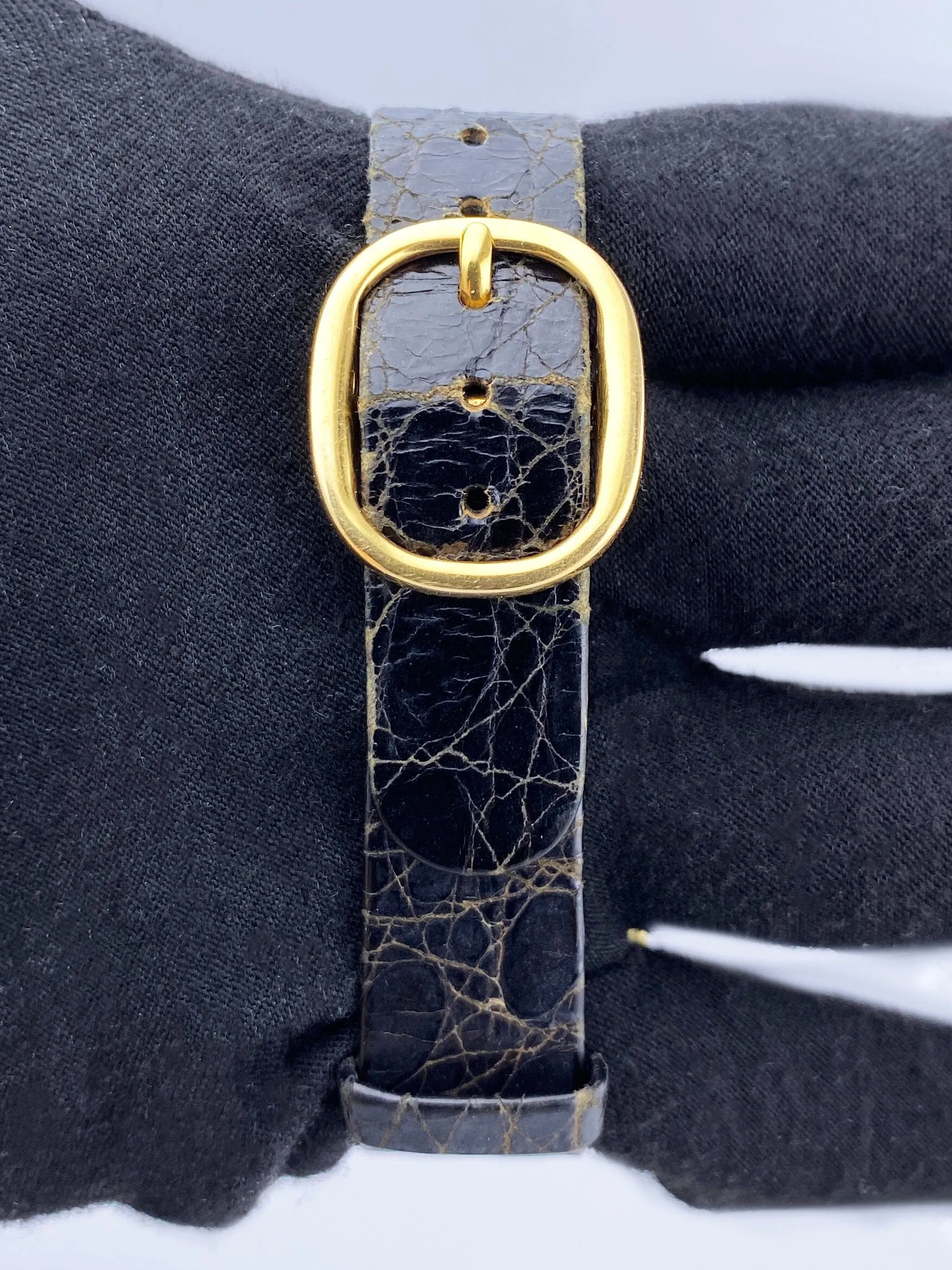 Patek Philippe Ellipse 3978J White Dial 18K Yellow Gold Mens Watch