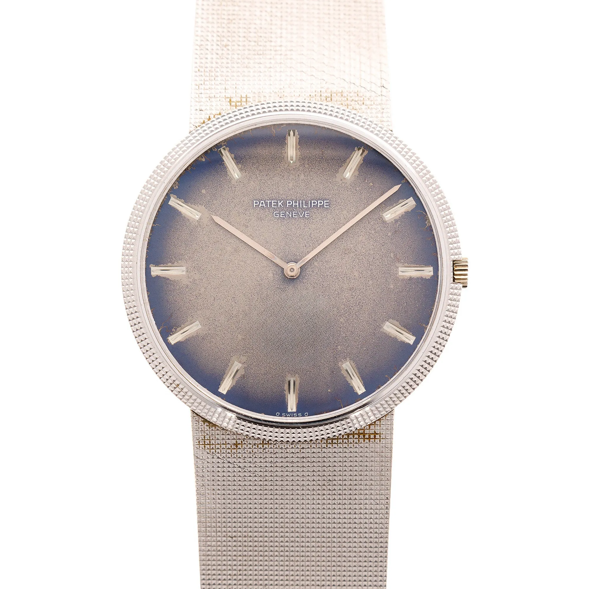 Patek Philippe White Gold Calatrava Ref. 3588 with Tropical Dial