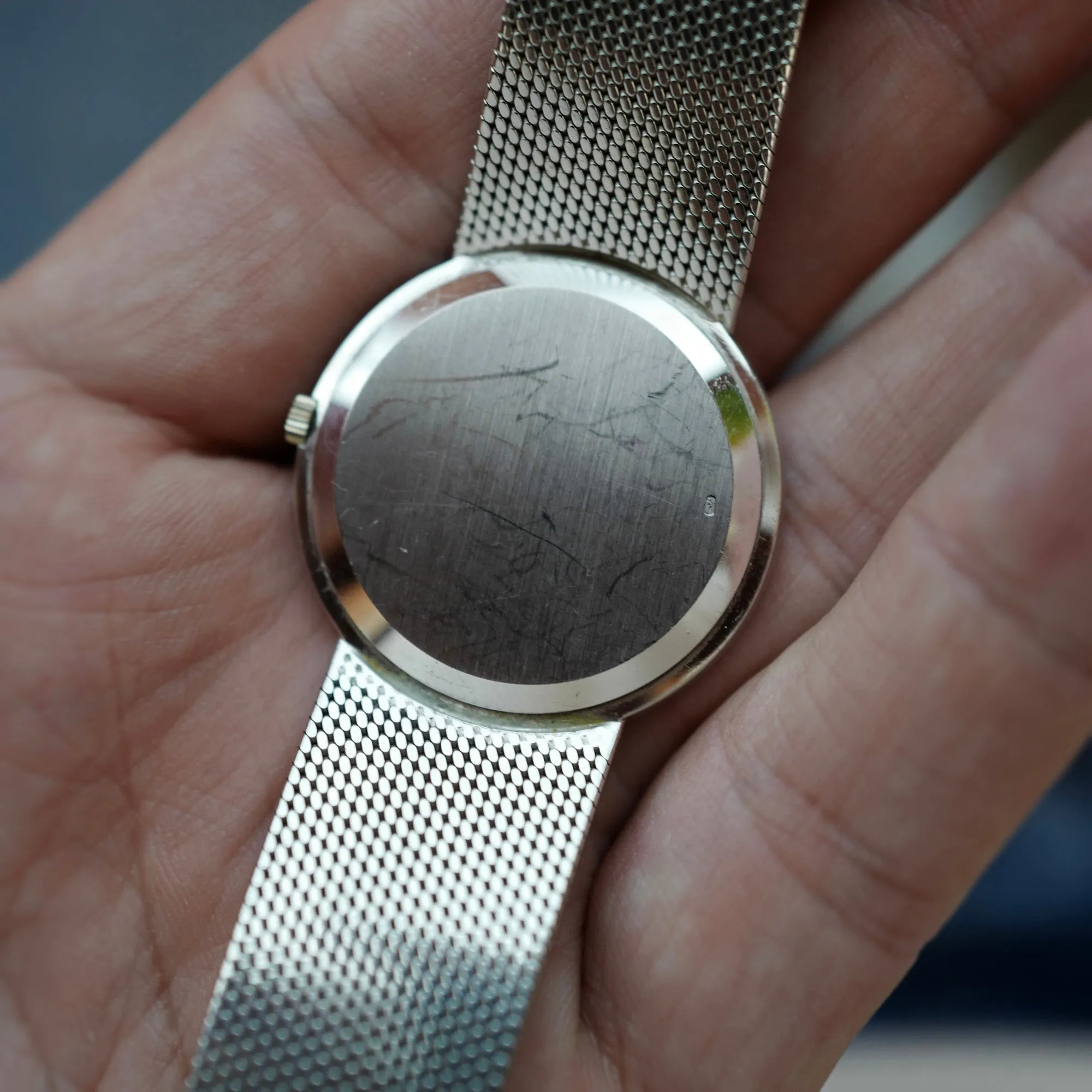 Patek Philippe White Gold Calatrava Ref. 3588 with Tropical Dial