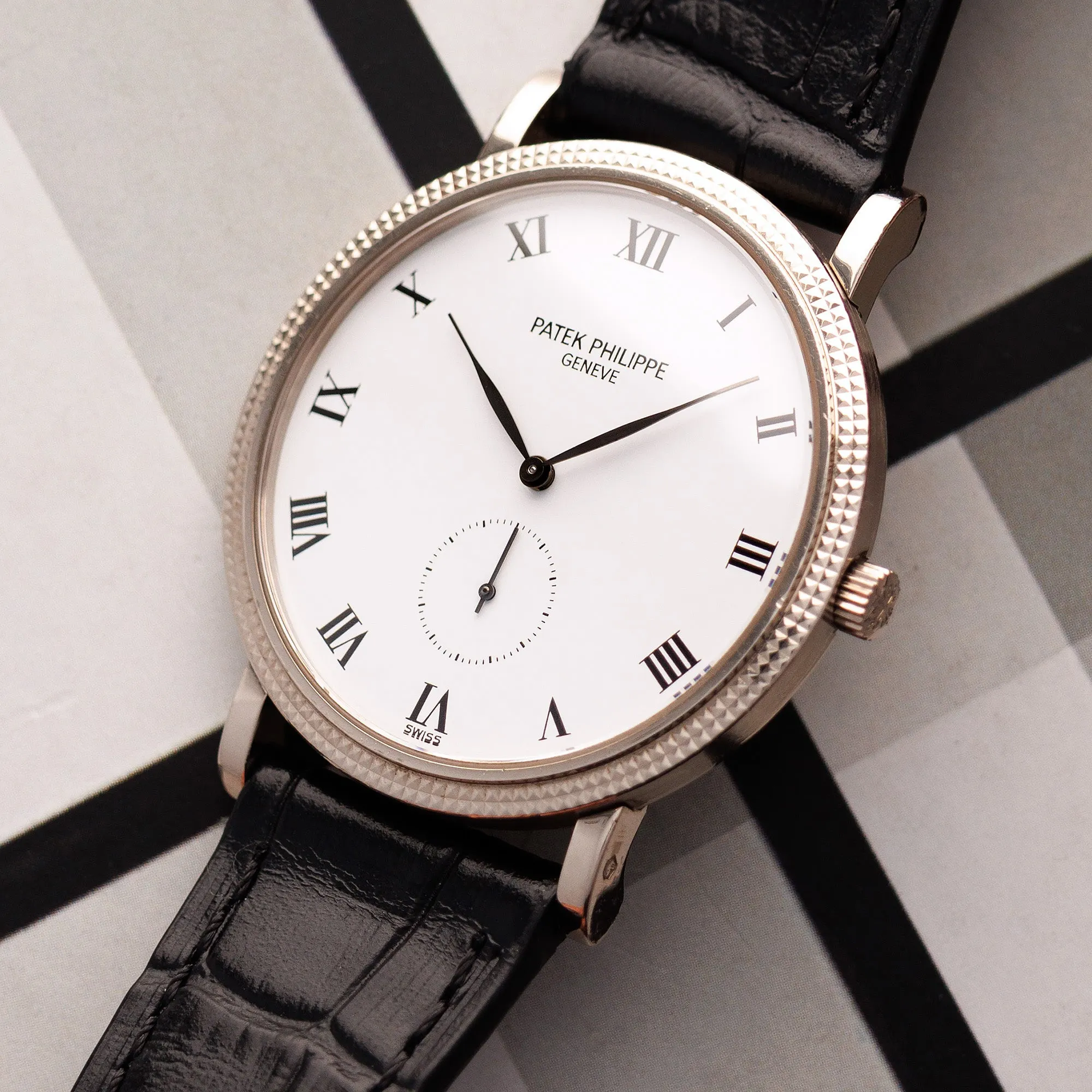 Patek Philippe White Gold Calatrava Watch Ref. 3919