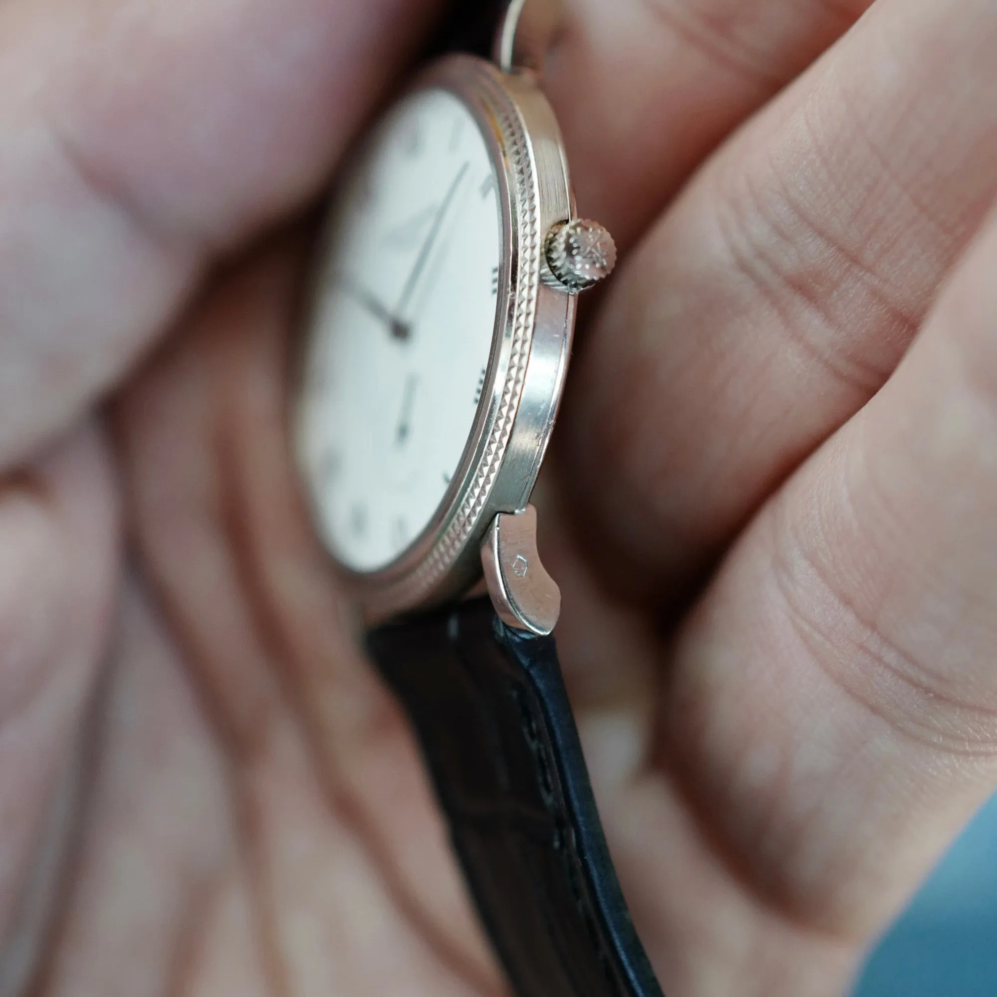 Patek Philippe White Gold Calatrava Watch Ref. 3919