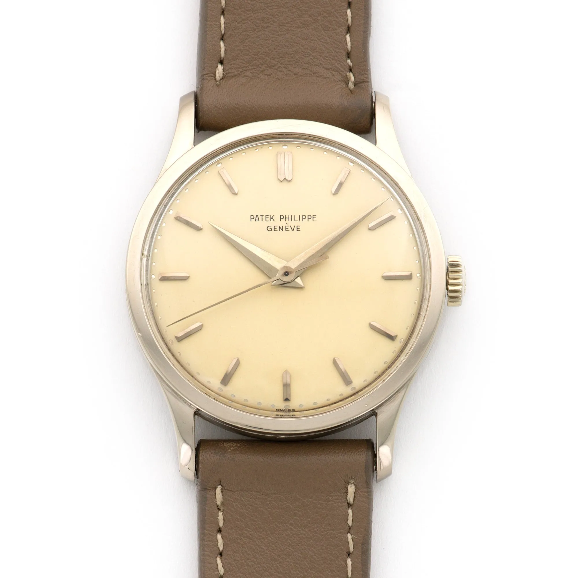 Patek Philippe White Gold Calatrava Watch Ref. 570