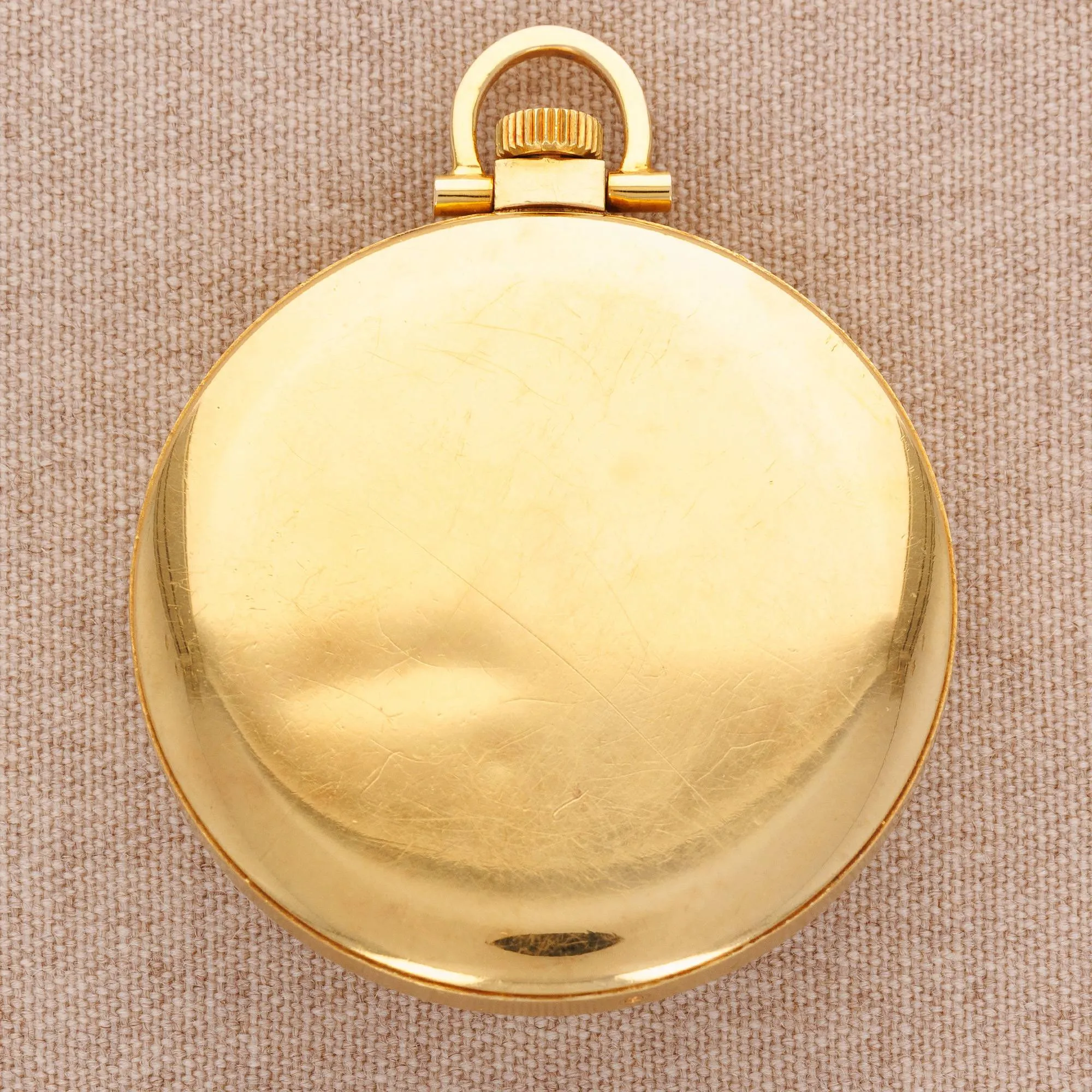 Patek Philippe Yellow Gold Perpetual Calendar Pocket Watch Ref. 725/2