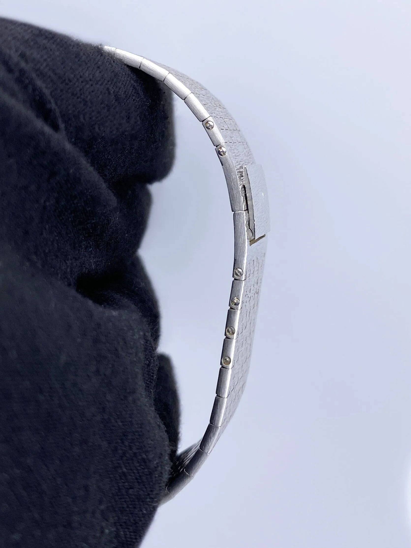 Piaget 9765 A6 Pave Dial 18K White Gold Ladies Watch