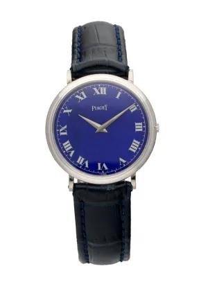 Piaget Altiplano Ultra-thin 902 Lapis Dial White Gold Watch