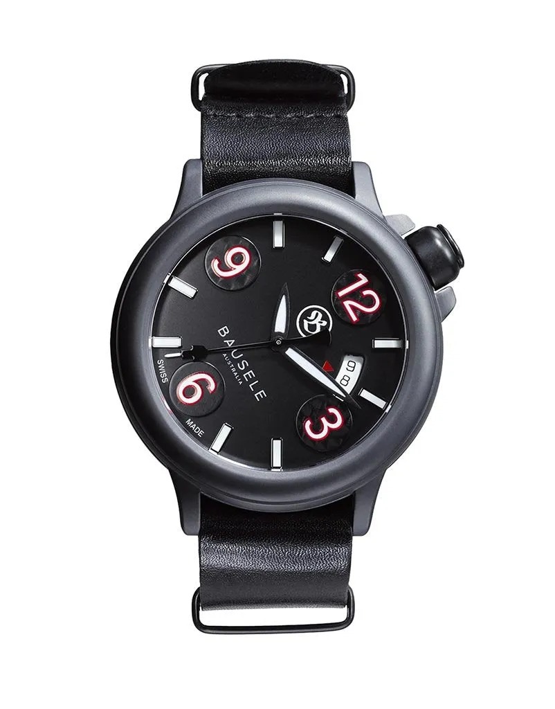 Pilot Auto Black and White (Swiss)