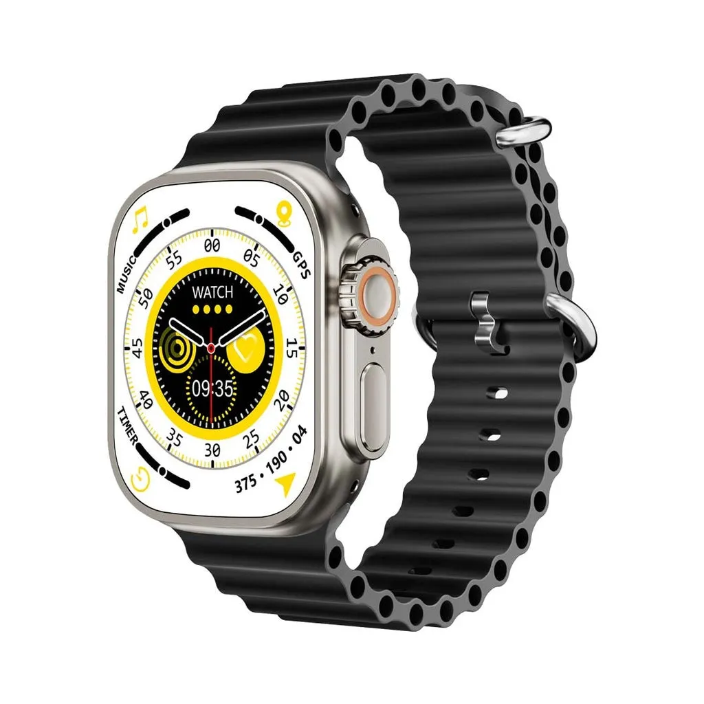 Porodo Ultimo Titan Smart Watch - Double Tap Function