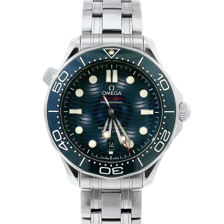 Pre-Owned Omega Stainless Steel Seamaster Diver 300M