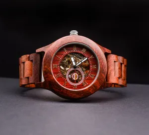 Premium Eco-Friendly Manual Mechanical Wooden Watches For Men