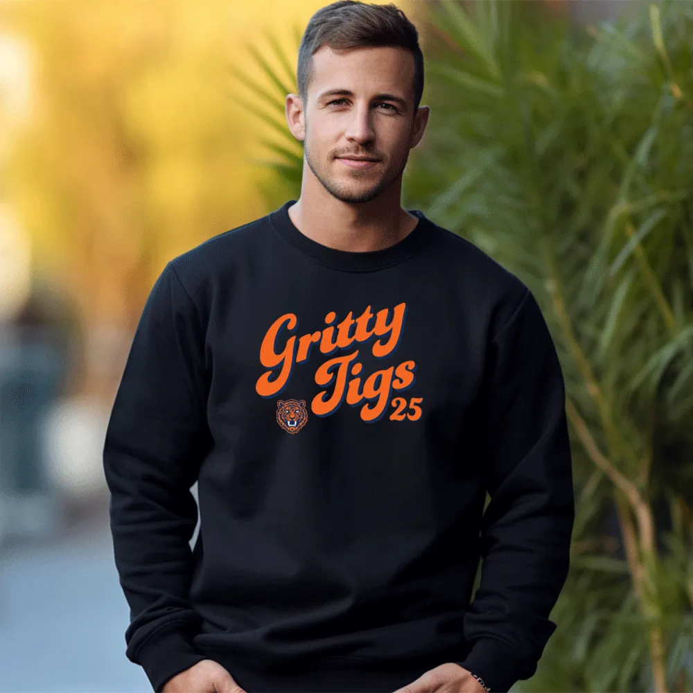 "Gritty Tigs" Men's Classic Crew Sweatshirt