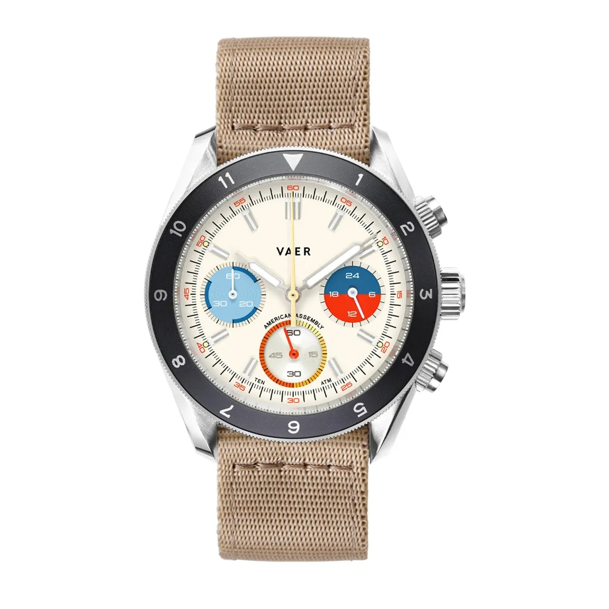 R1 USA Oceanracer Chronograph - Cream 42mm
