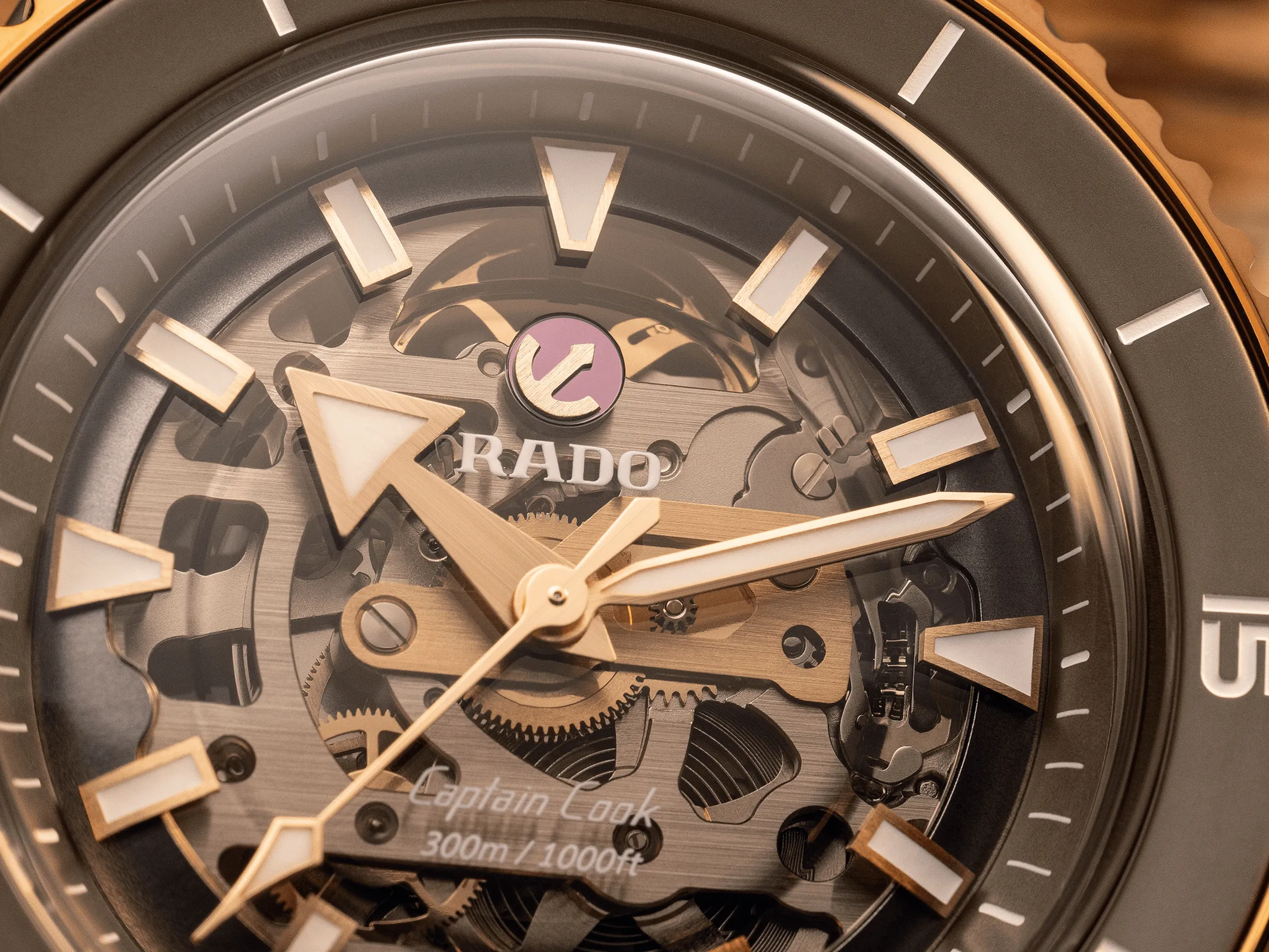 RADO Captain Cook High-Tech Ceramic Skeleton Men's Watch R32150162