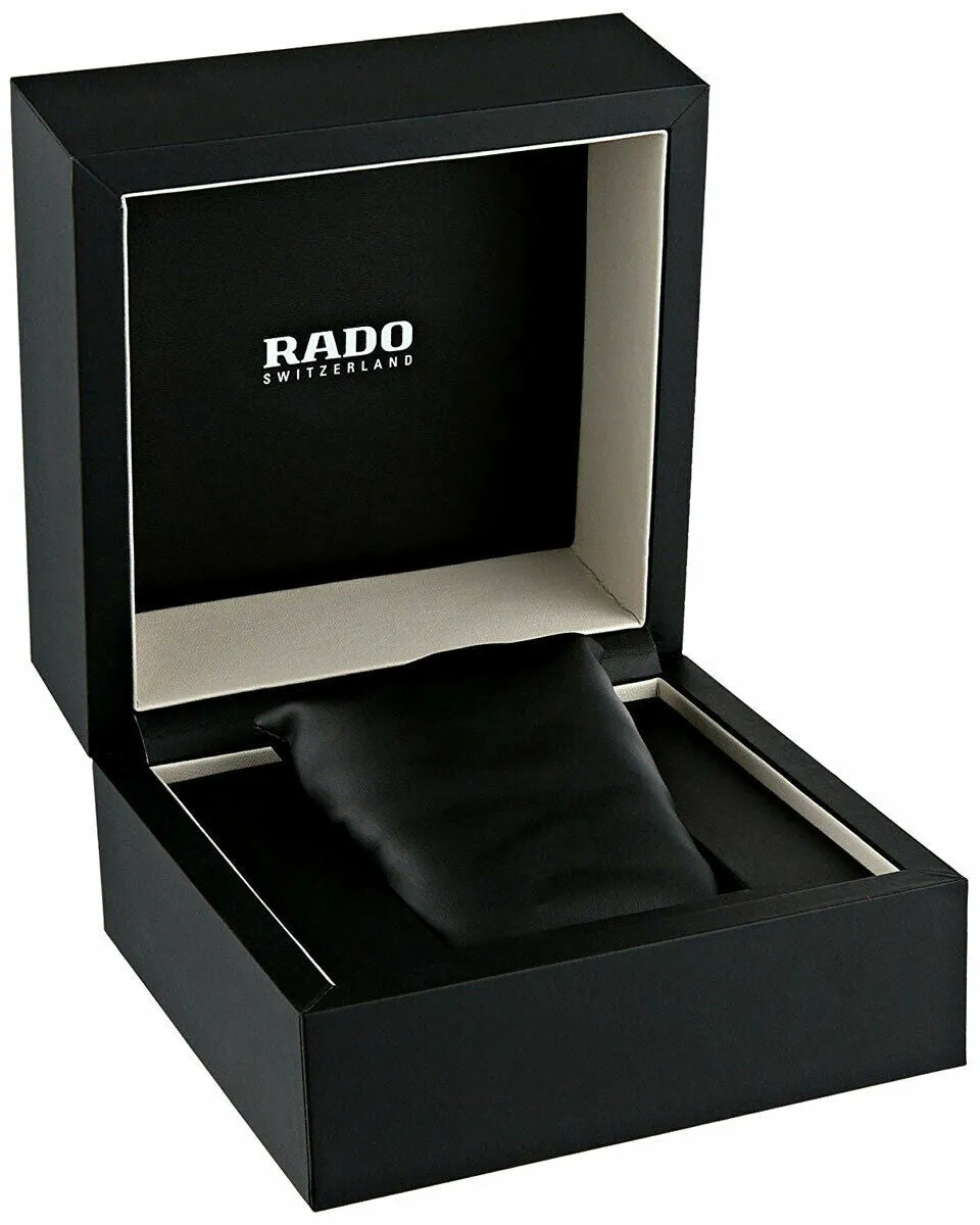 Rado DiaMaster Grande Seconde High-Tech Ceramic Black Dial Date Automatic Mens Watch R14127152
