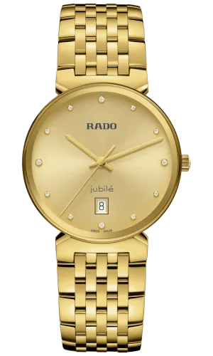 RADO Florence Diamonds 38mm Yellow Gold PVD Men's Watch R48914713