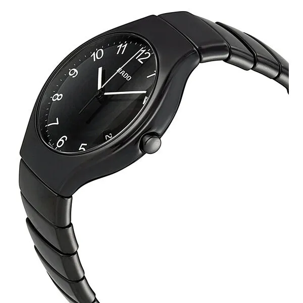 Rado True Black Dial Ceramic Men's Watch R27653192